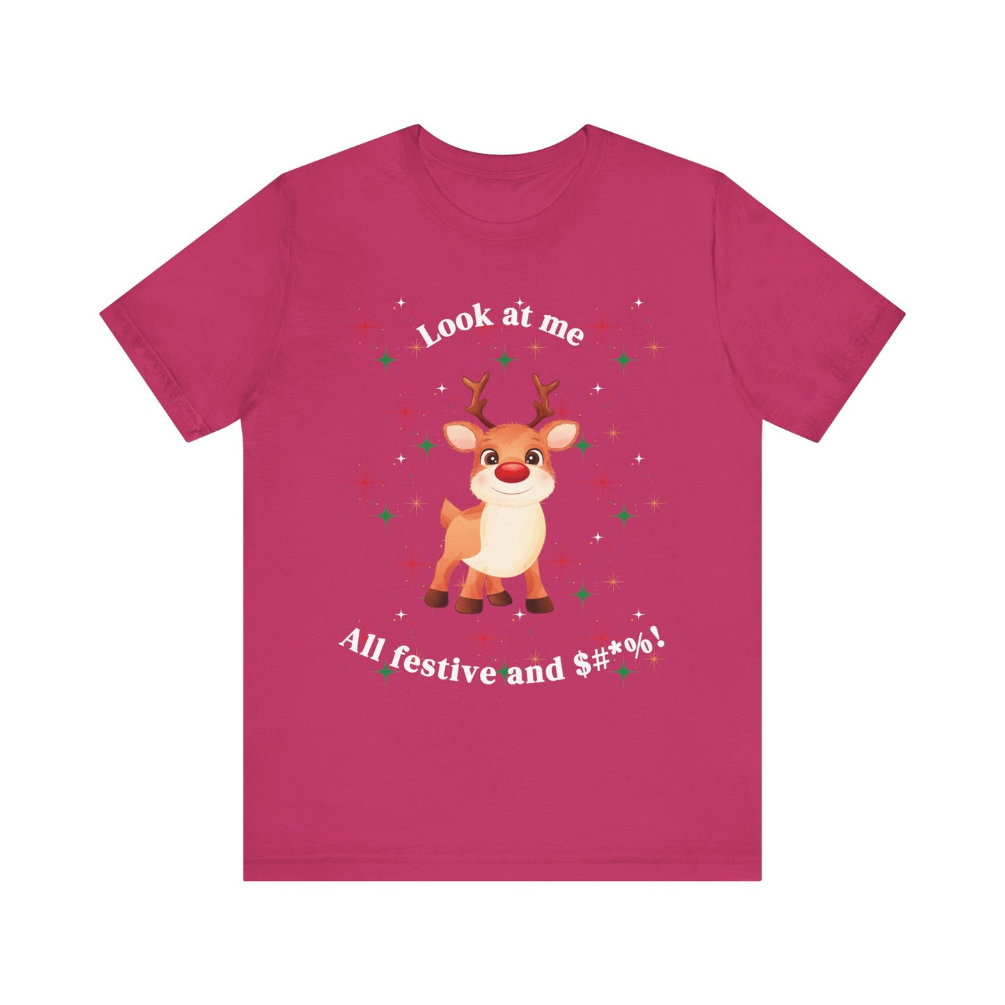 All Festive Christmas Tee- Jersey Short Sleeve Tee