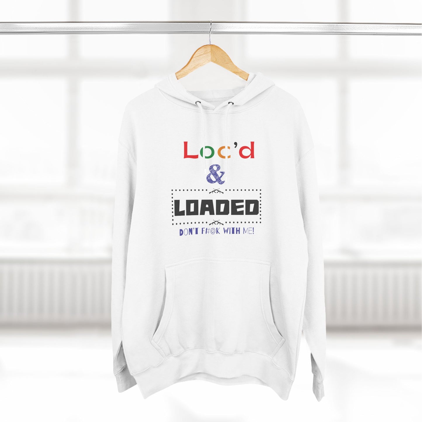 Loc'd  n Loaded Fleece Hoodie