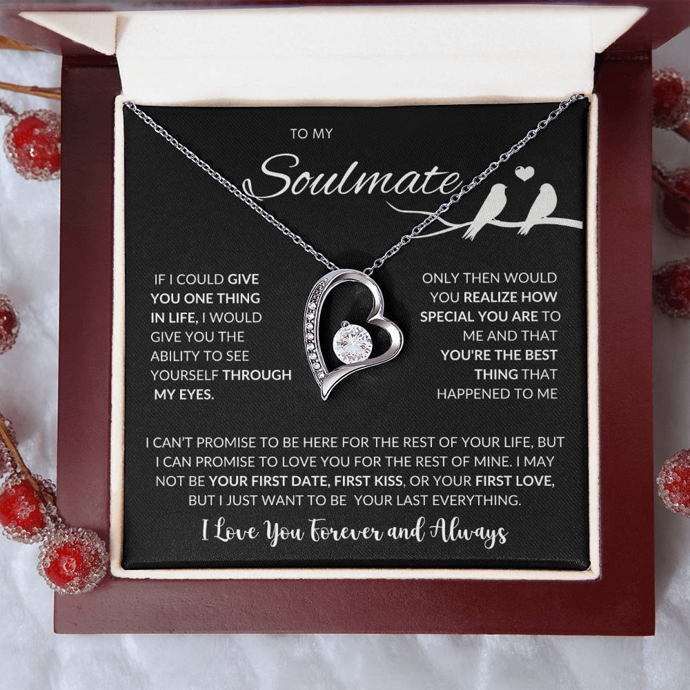 To My Soulmate - Forever Love Necklace