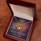 To My Beautiful Mother - Forever Love Necklace
