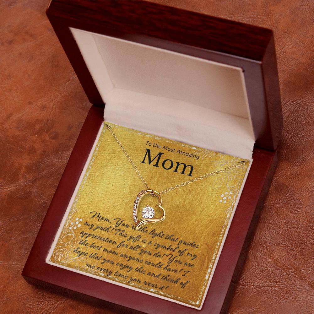 To My Mom - Forever Love Necklace