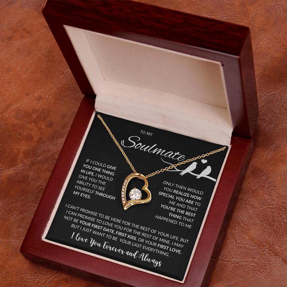 To My Soulmate - Forever Love Necklace