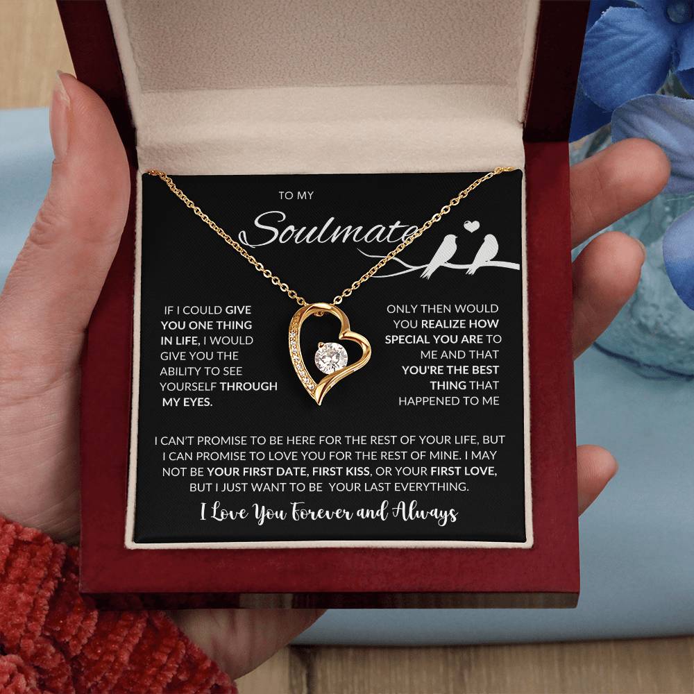 To My Soulmate - Forever Love Necklace