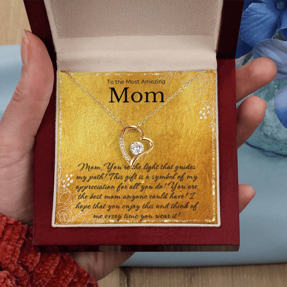 To My Mom - Forever Love Necklace