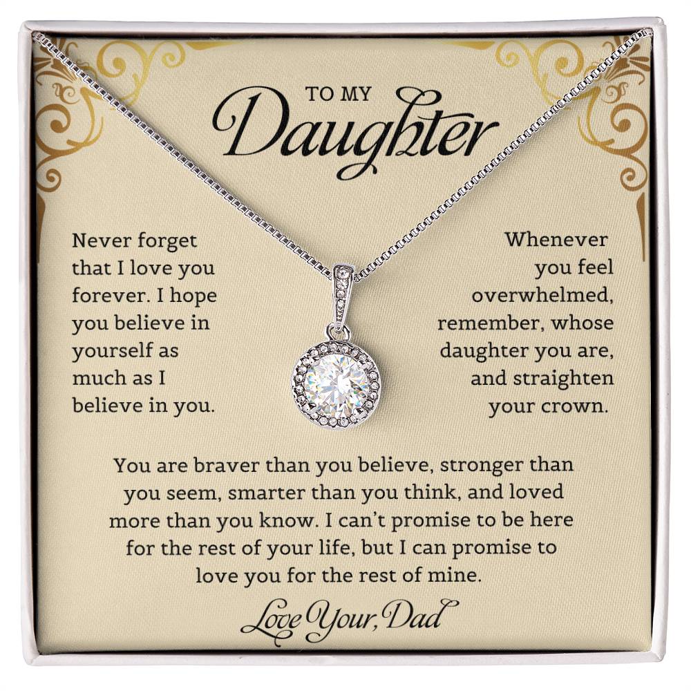 To My Daughter - Eternal Hope Necklace