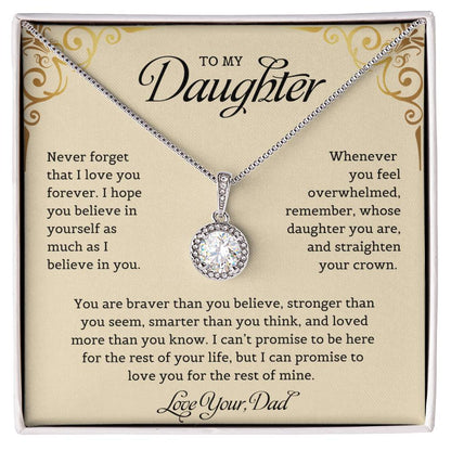 To My Daughter - Eternal Hope Necklace