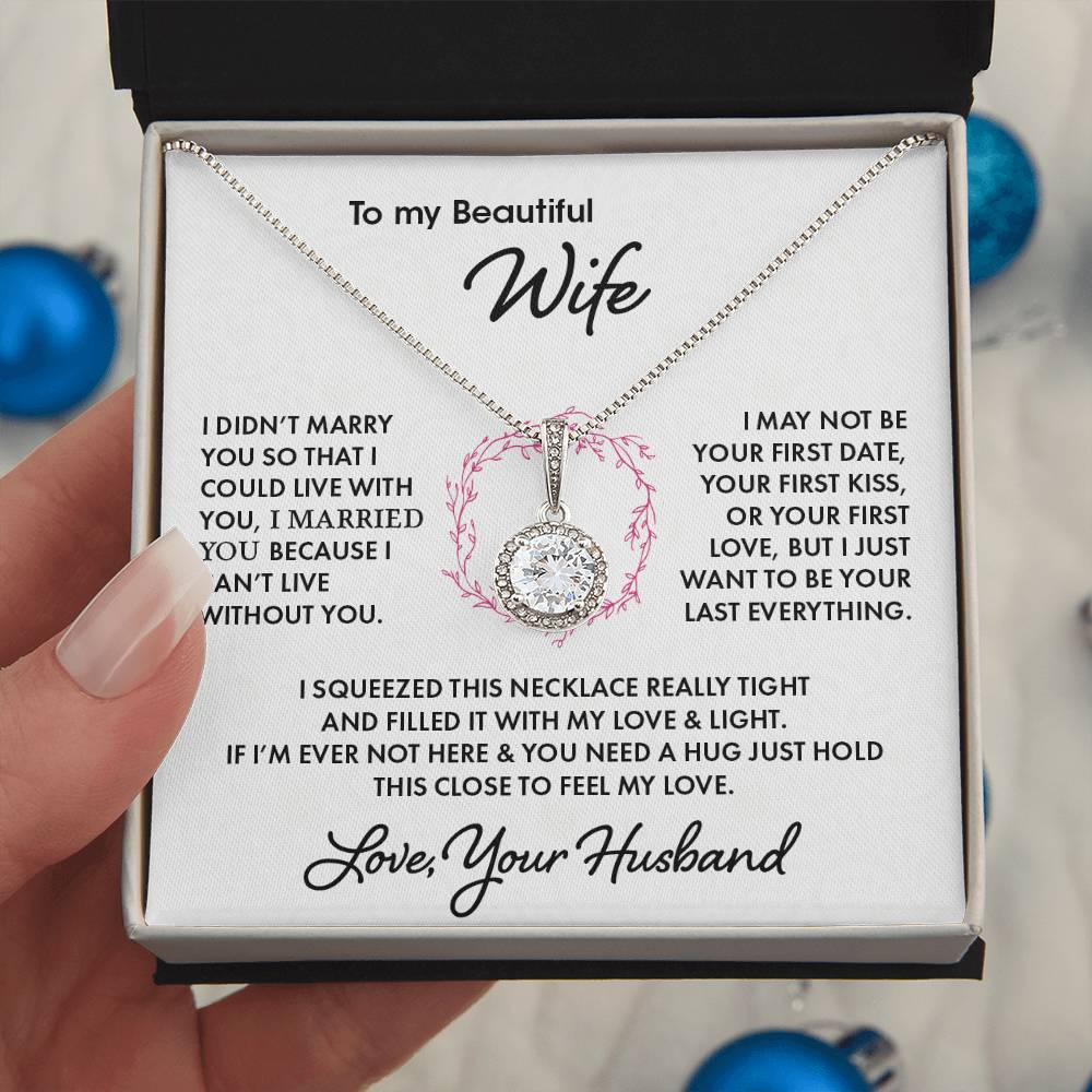 To My Beautiful Wife - Everlasting Love Necklace