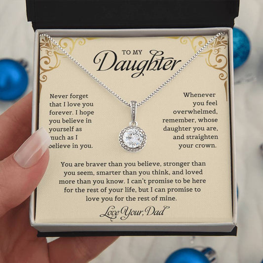 To My Daughter - Eternal Hope Necklace