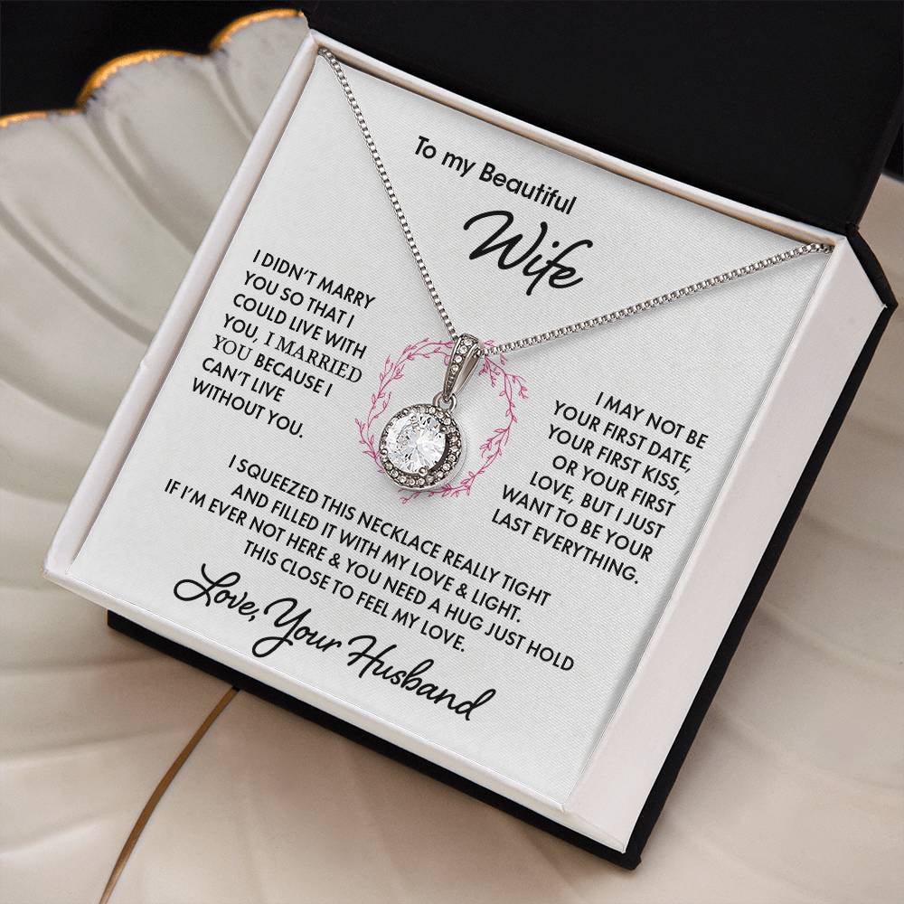 To My Beautiful Wife - Everlasting Love Necklace