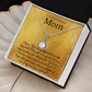 To My the Most Amazing Mother - Forever Love Necklace