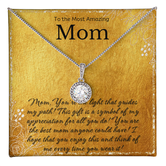 To My the Most Amazing Mother - Forever Love Necklace