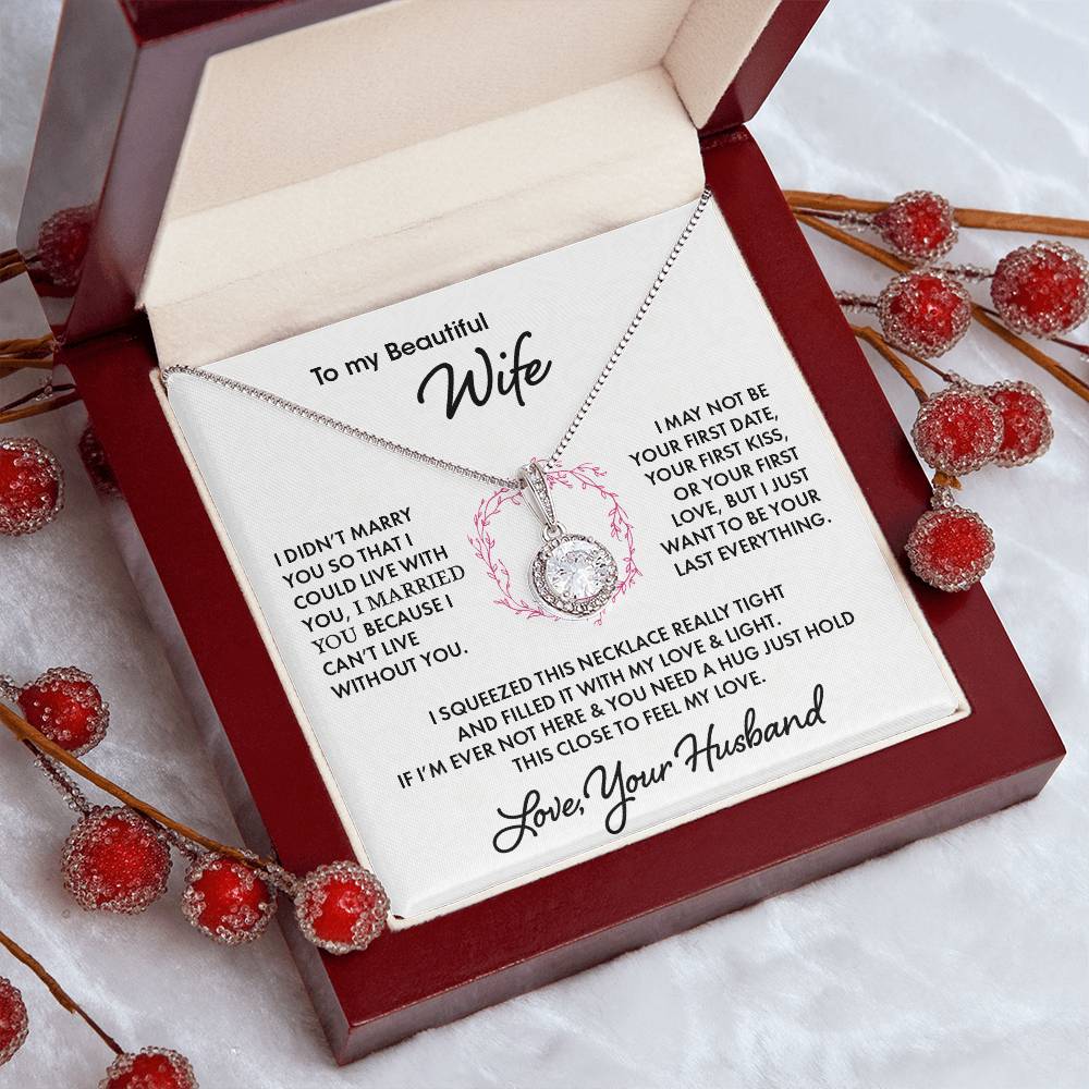 To My Beautiful Wife - Everlasting Love Necklace