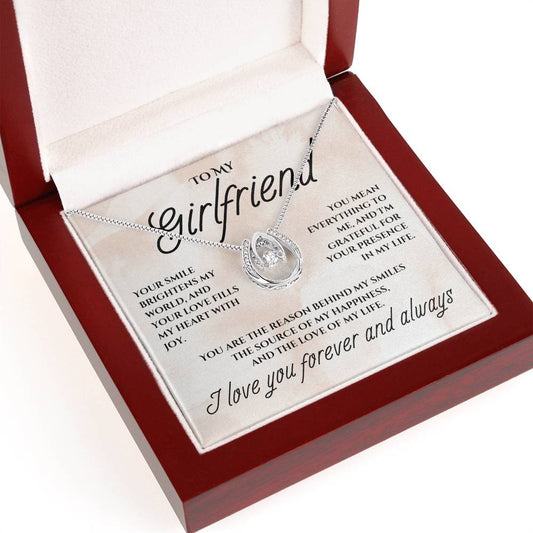 To My Girlfriend - Lucky in Love Necklace