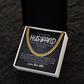 To My Amazing Husband- Cuban Link Chain