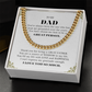 To My Dad - Cuban Link Chain
