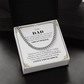 To My Dad - Cuban Link Chain