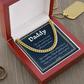 To My Daddy - Cuban Link Chain