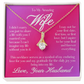 To My Wife - Alluring Beauty Necklace