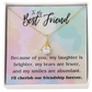 To My Best Friend - Alluring Beauty Necklace