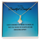 To My Beautiful Daughter - Alluring Beauty Necklace