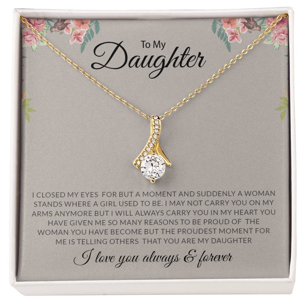 To My Daughter - Alluring Beauty Necklace