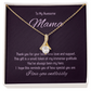 To My Awesome Mama - Forever Love Necklace
