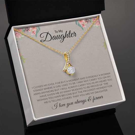 To My Daughter - Alluring Beauty Necklace