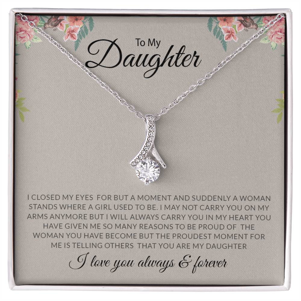 To My Daughter - Alluring Beauty Necklace