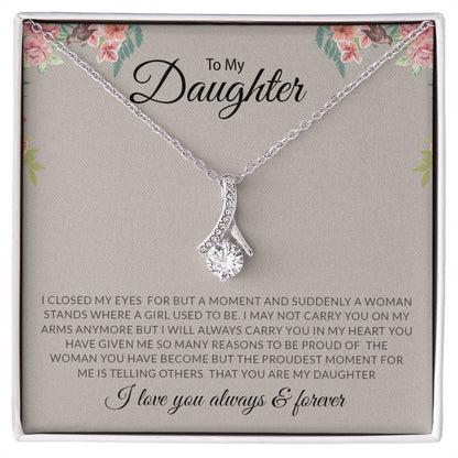 To My Daughter - Alluring Beauty Necklace