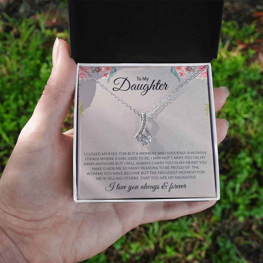 To My Daughter - Alluring Beauty Necklace