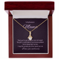 To My Awesome Mama - Forever Love Necklace