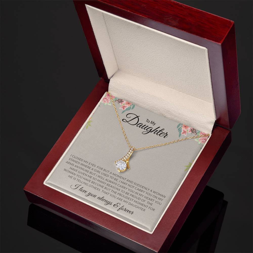 To My Daughter - Alluring Beauty Necklace