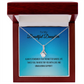 To My Beautiful Daughter - Alluring Beauty Necklace