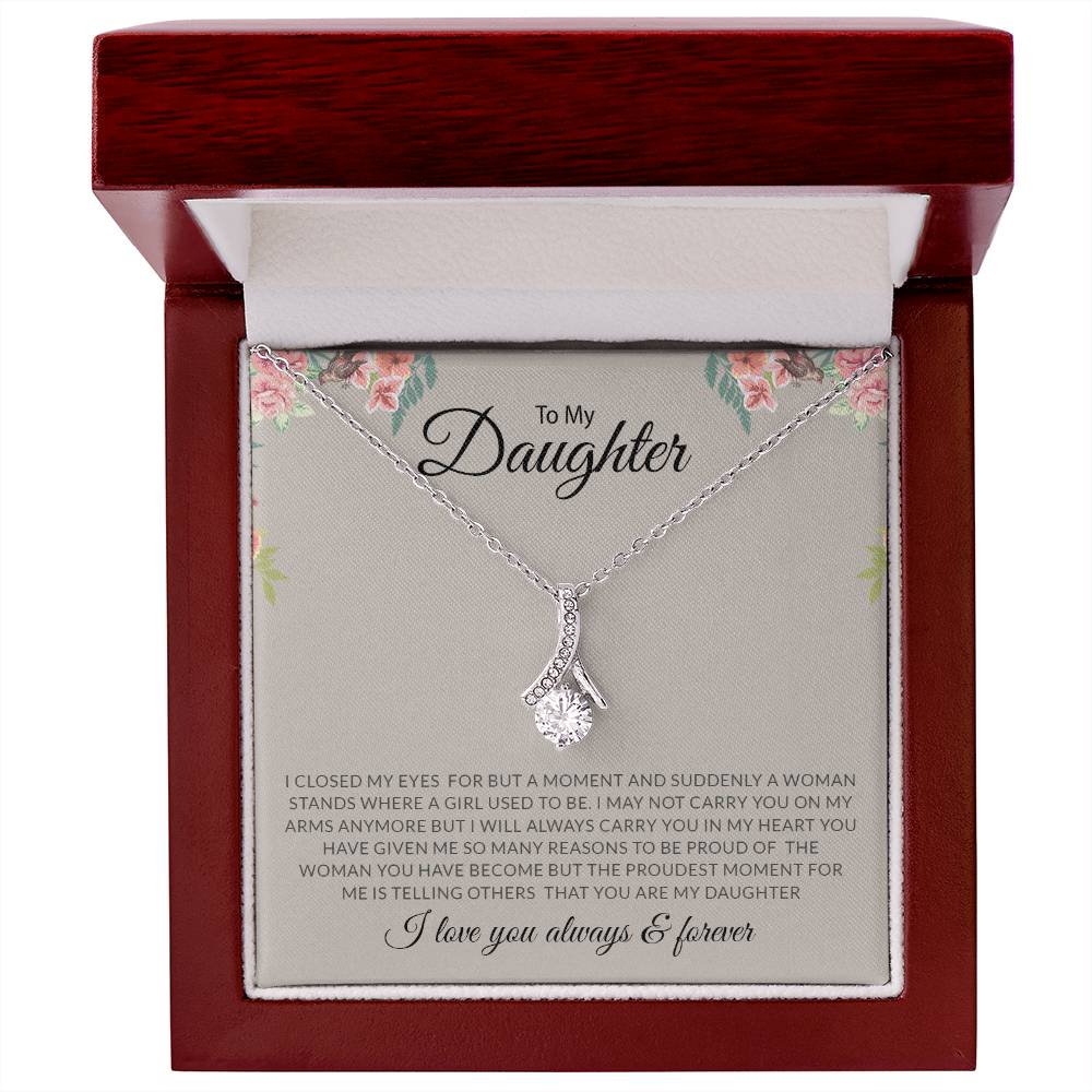 To My Daughter - Alluring Beauty Necklace