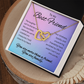 To My Best Friend - Interlocking Hearts Necklace