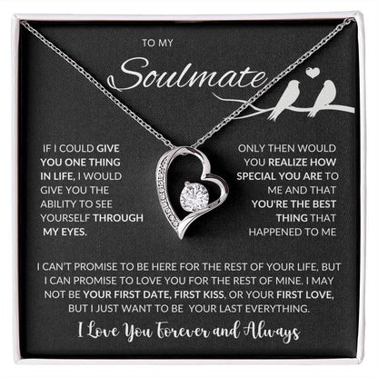 To My Soulmate - Forever Love Necklace