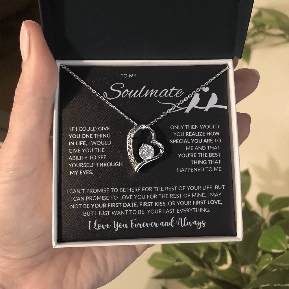 To My Soulmate - Forever Love Necklace