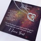 To My Beautiful Mother - Forever Love Necklace