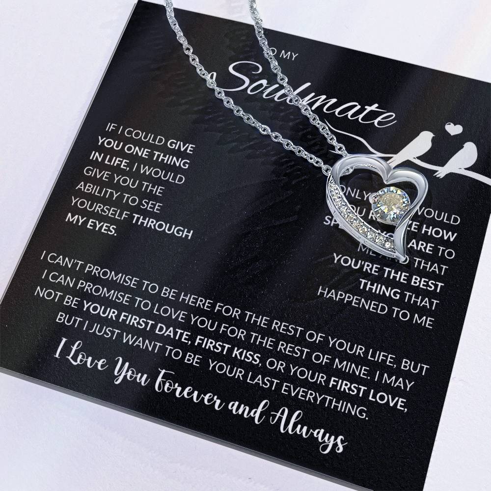 To My Soulmate - Forever Love Necklace