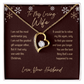 To My Wife - Forever Love Necklace - Christmas