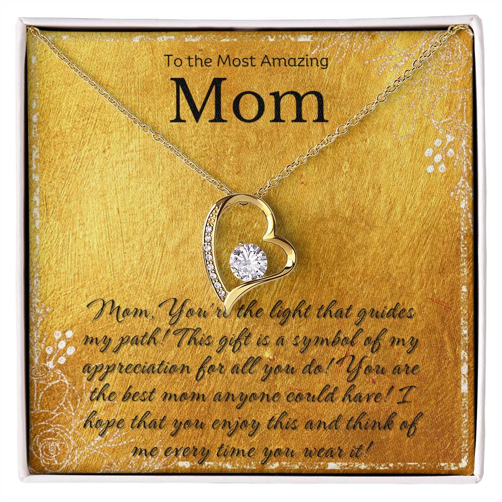 To My Mom - Forever Love Necklace