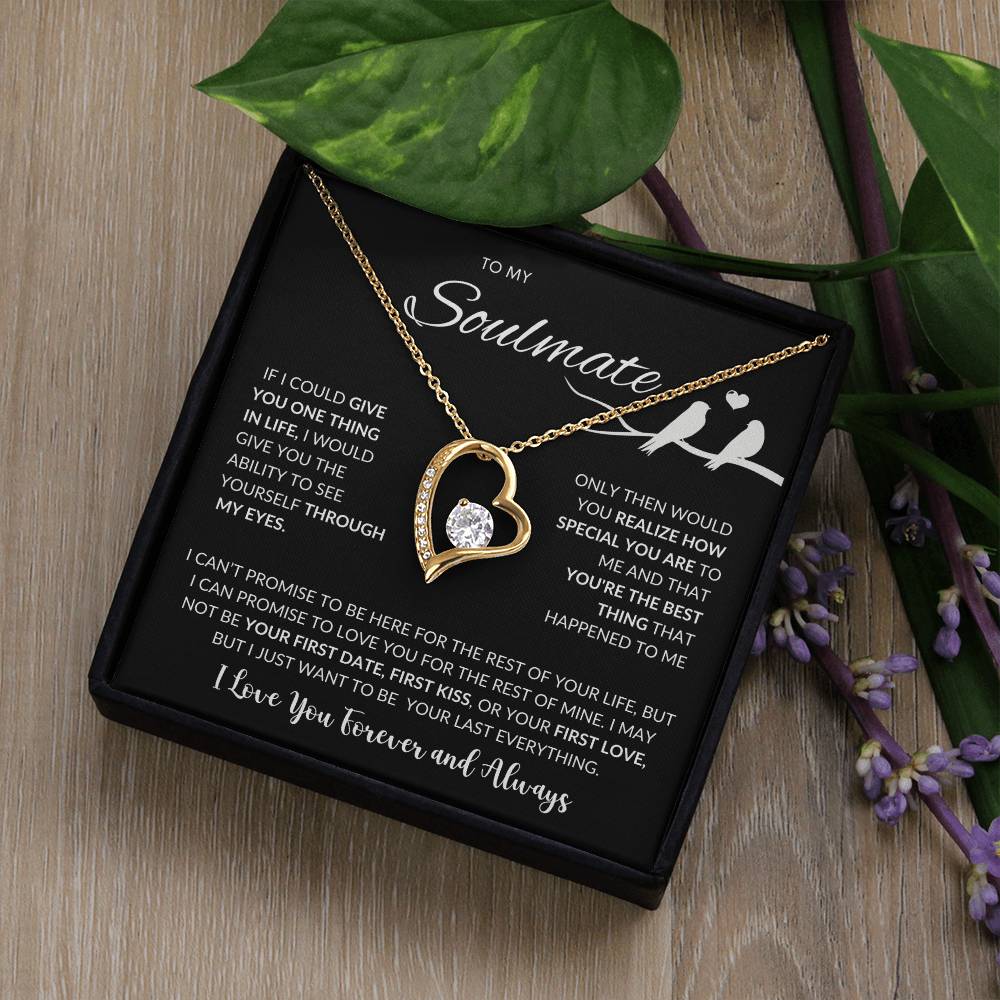 To My Soulmate - Forever Love Necklace