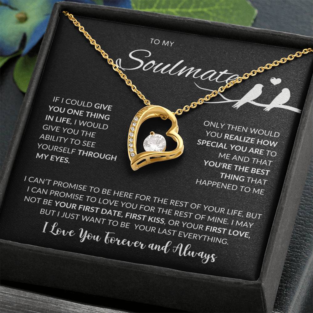 To My Soulmate - Forever Love Necklace