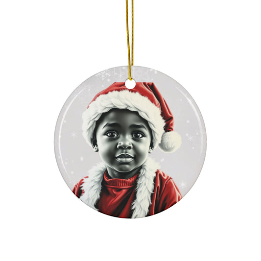 Santa Babies #4 - Precious Ceramic Christmas Ornaments Series