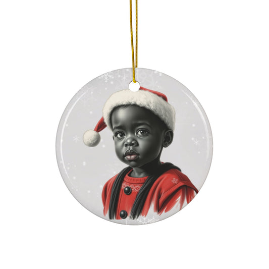 Santa Babies #3 - Precious Ceramic Christmas Ornaments Series