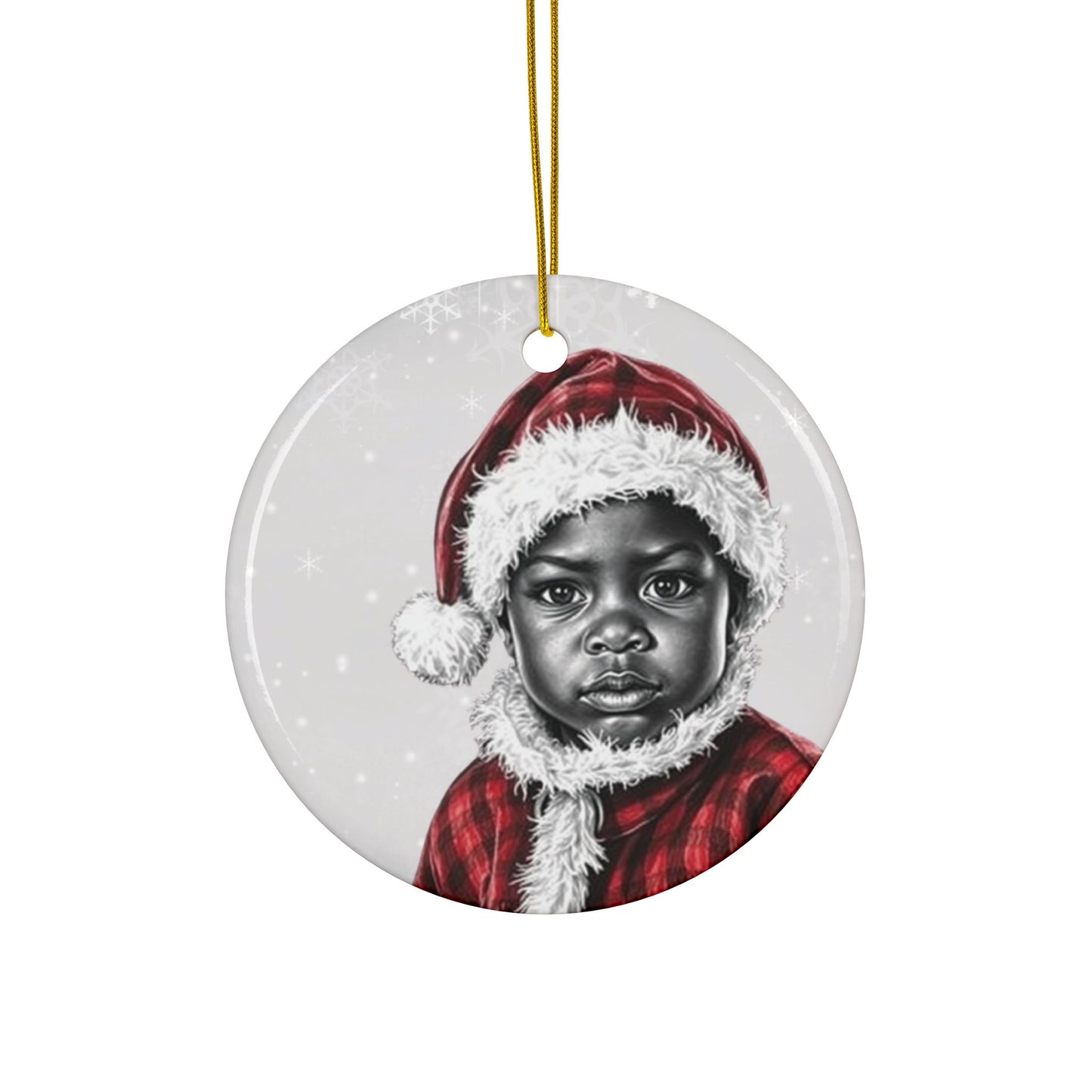 Santa Babies #2 - Precious Ceramic Christmas Ornaments Series