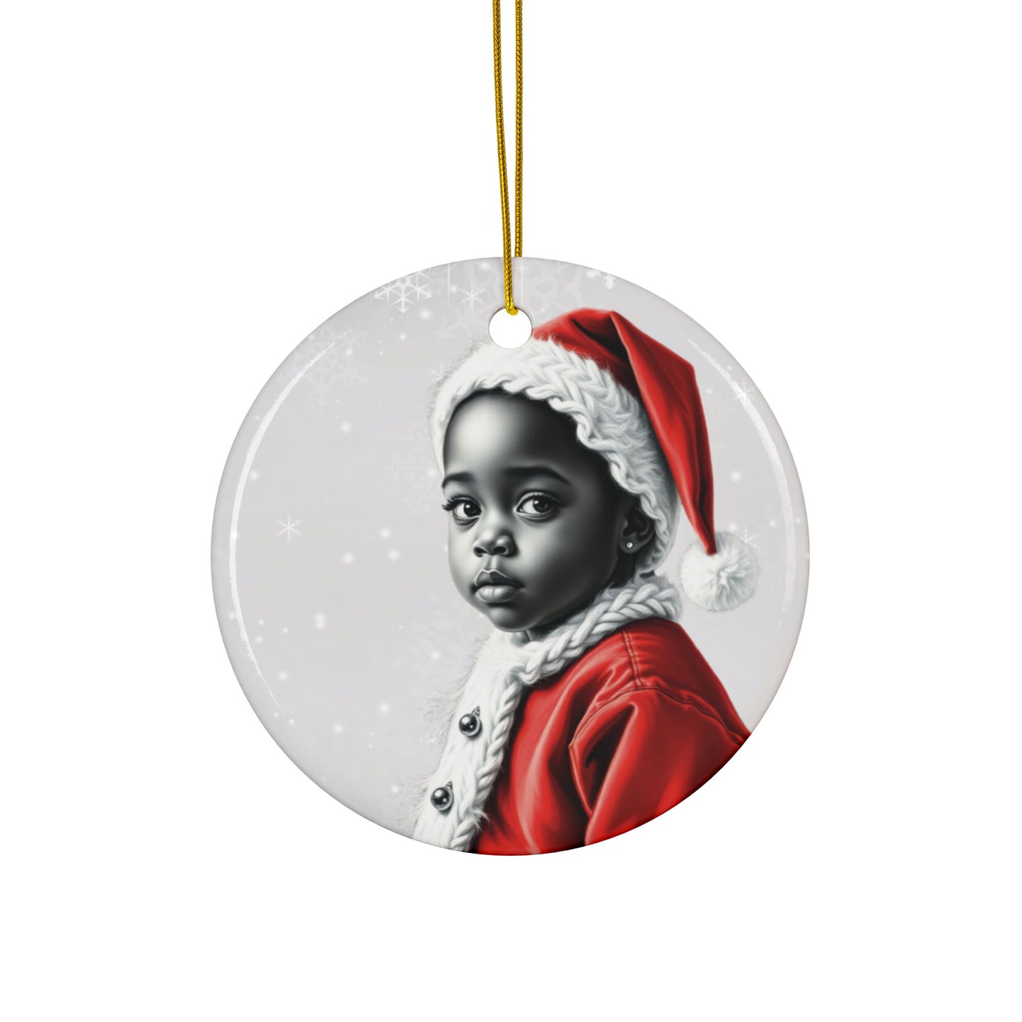 Santa Babies #12 - Precious Ceramic Christmas Ornaments Series