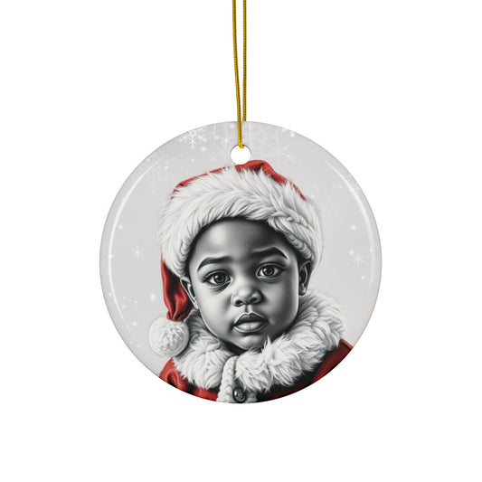 Santa Babies #8 - Precious Ceramic Christmas Ornaments Series