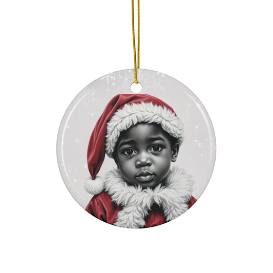 Santa Babies #7 - Precious Ceramic Christmas Ornaments Series